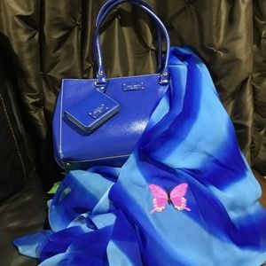 Kate Spade unique color purse+wallet